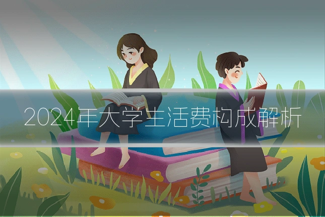 2024年大学生活费构成解析