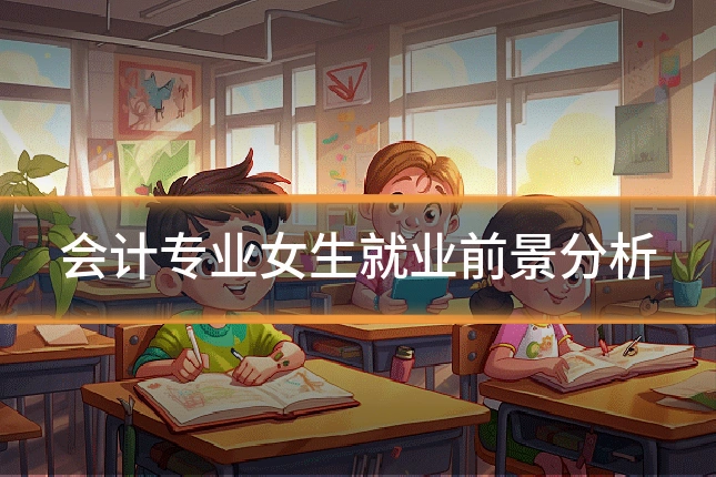 会计专业女生就业前景分析