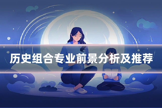 历史组合专业前景分析及推荐