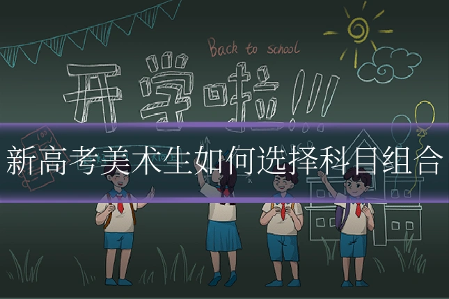 新高考美术生如何选择科目组合