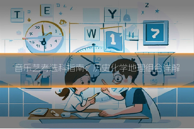 音乐艺考选科指南:历史化学地理组合详解