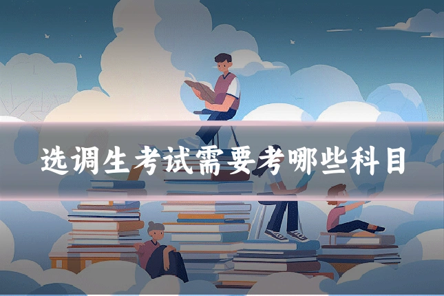 选调生考试需要考哪些科目