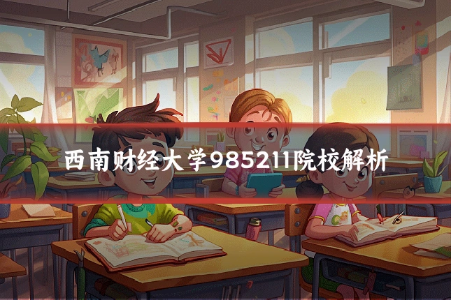 西南财经大学985211院校解析