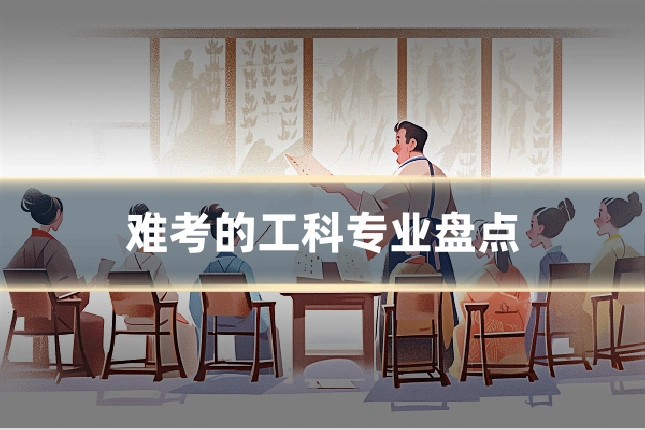 难考的工科专业盘点