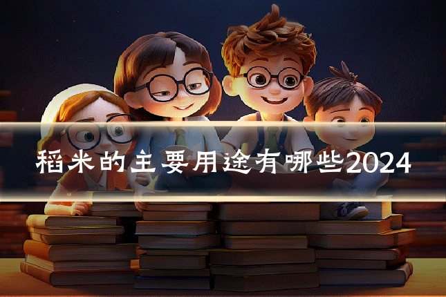 稻米的主要用途有哪些2024