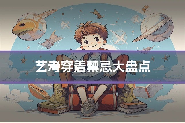 艺考穿着禁忌大盘点