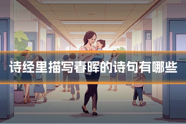 诗经里描写春晖的诗句有哪些