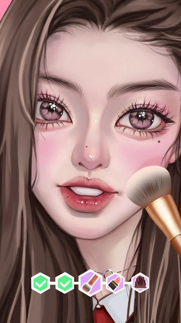明星化妆师完整化妆流程截图