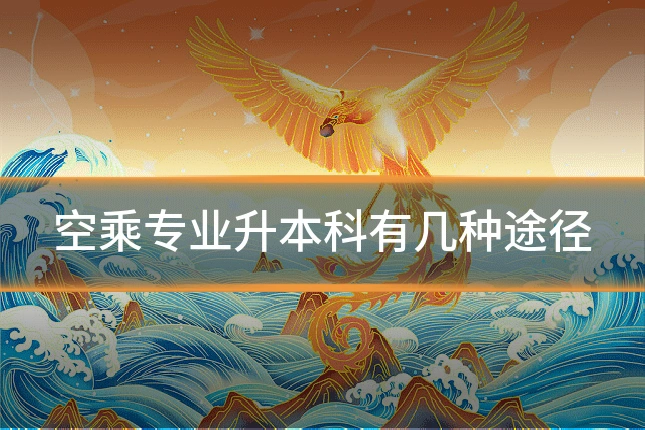 空乘专业升本科有几种途径
