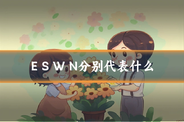 E S W N分别代表什么