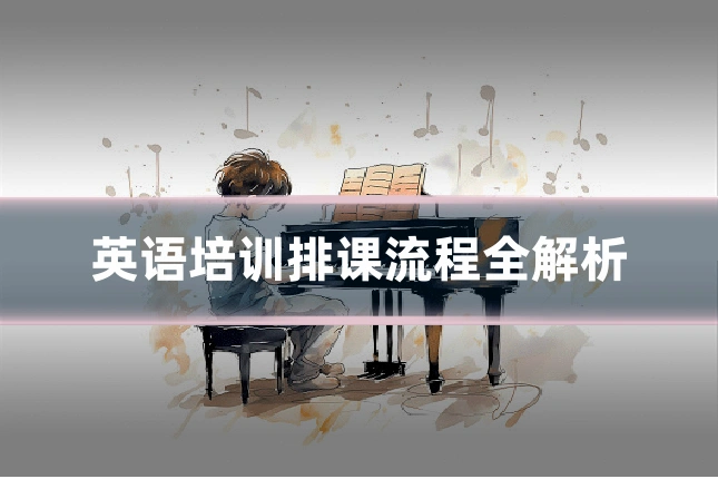 英语培训排课流程全解析