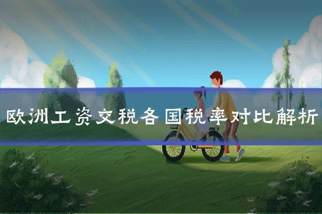 欧洲工资交税各国税率对比解析