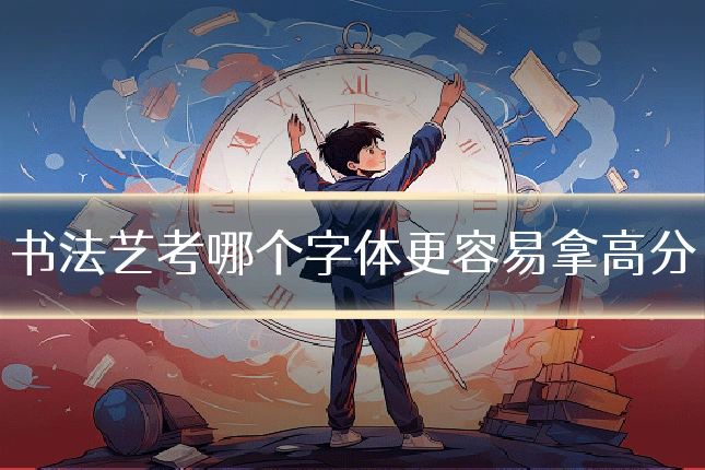 书法艺考哪个字体更容易拿高分