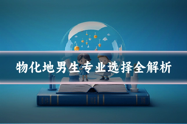 物化地男生专业选择全解析