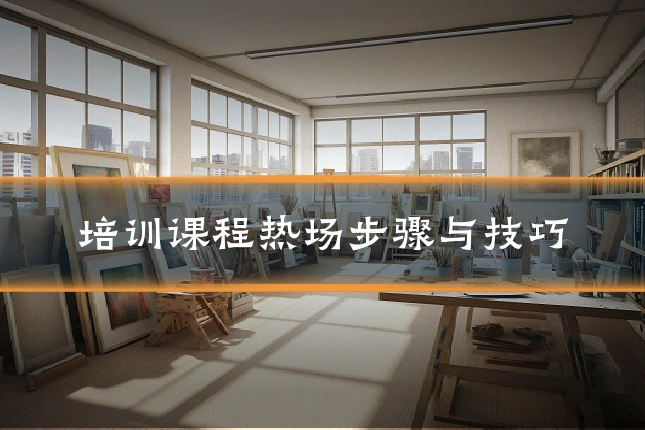 培训课程热场步骤与技巧