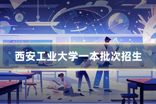 西安工业大学一本批次招生