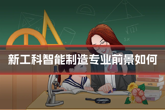 新工科智能制造专业前景如何