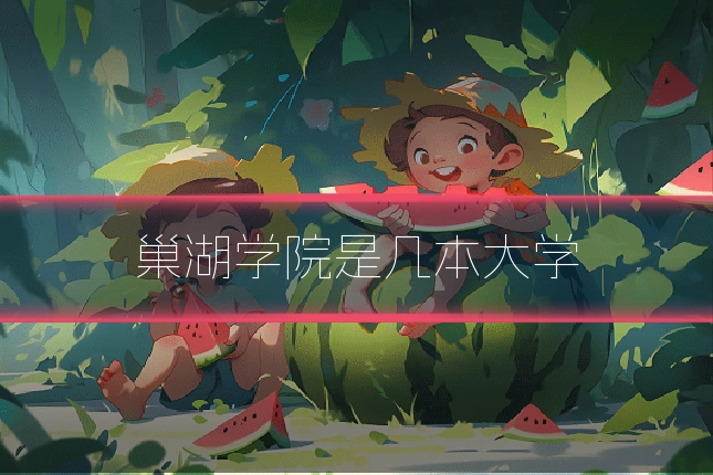 巢湖学院是几本大学