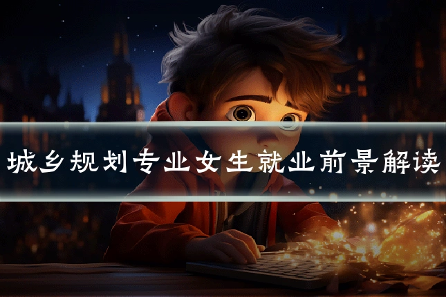 城乡规划专业女生就业前景解读