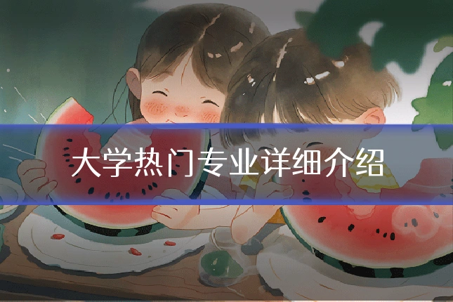 大学热门专业详细介绍