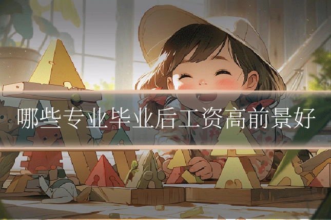 哪些专业毕业后工资高前景好