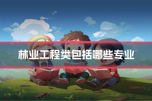 林业工程类包括哪些专业
