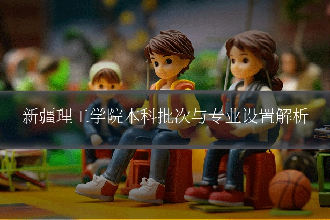 新疆理工学院本科批次与专业设置解析