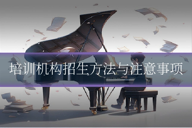 培训机构招生方法与注意事项
