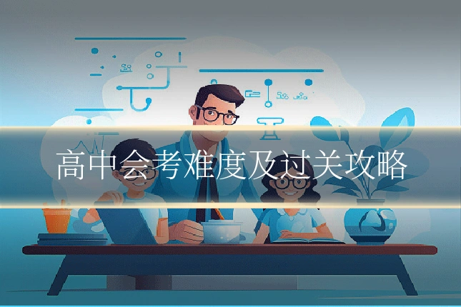高中会考难度及过关攻略