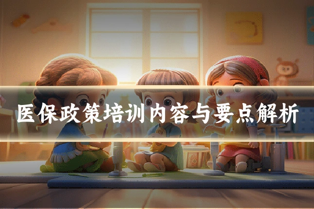 医保政策培训内容与要点解析