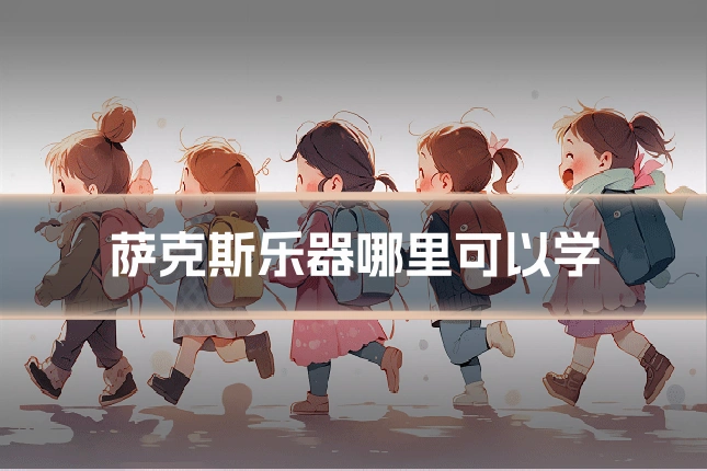 萨克斯乐器哪里可以学