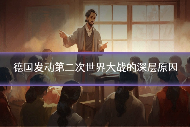 德国发动第二次世界大战的深层原因