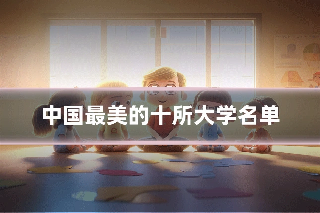 中国最美的十所大学名单