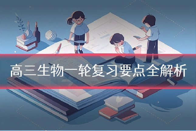 高三生物一轮复习要点全解析