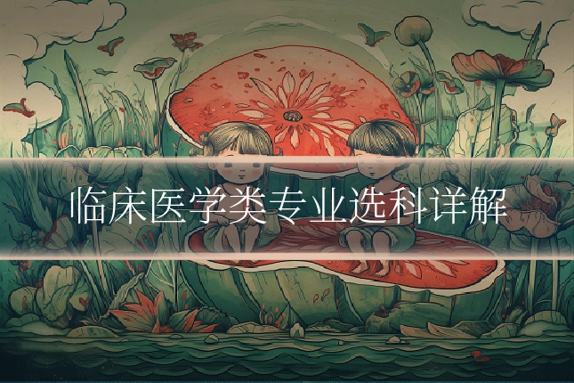 临床医学类专业选科详解
