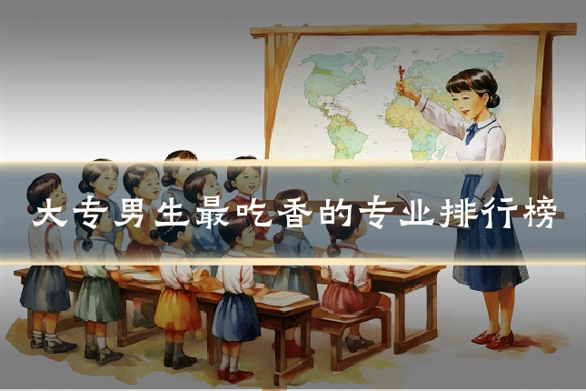 大专男生最吃香的专业排行榜