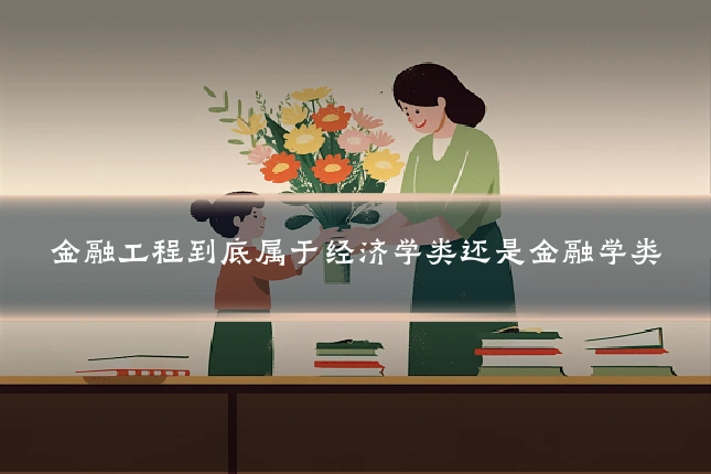 金融工程到底属于经济学类还是金融学类