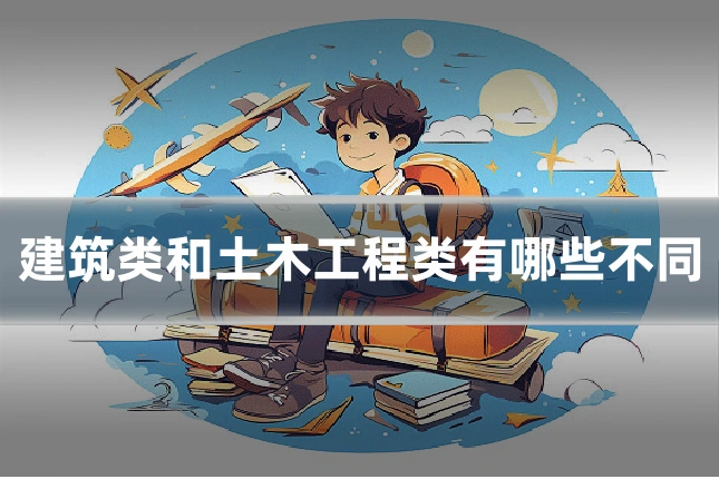 建筑类和土木工程类有哪些不同