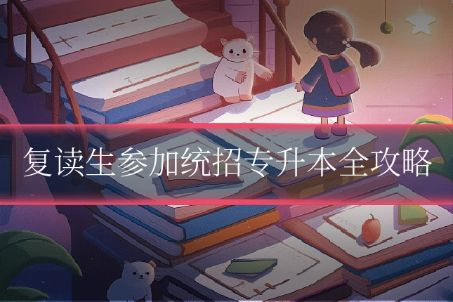 复读生参加统招专升本全攻略