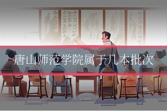 唐山师范学院属于几本批次