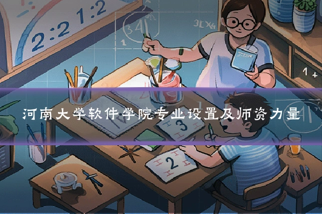 河南大学软件学院专业设置及师资力量