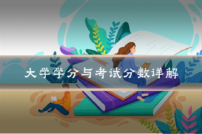 大学学分与考试分数详解