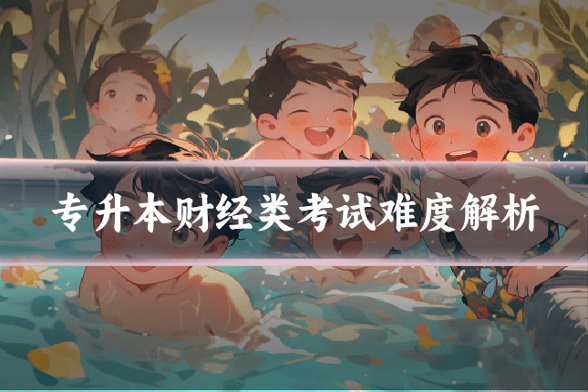 专升本财经类考试难度解析