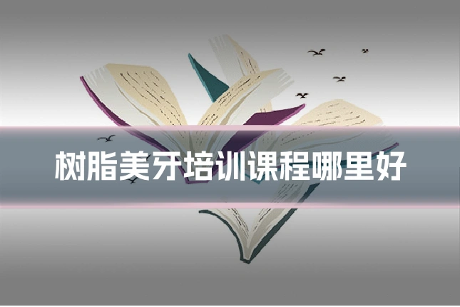 树脂美牙培训课程哪里好