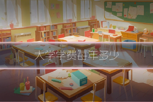 大学学费每年多少