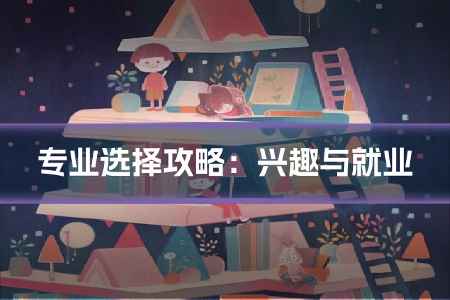 专业选择攻略:兴趣与就业