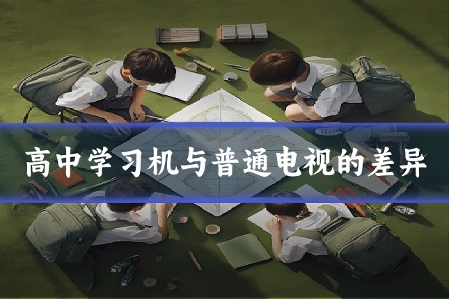 高中学习机与普通电视的差异
