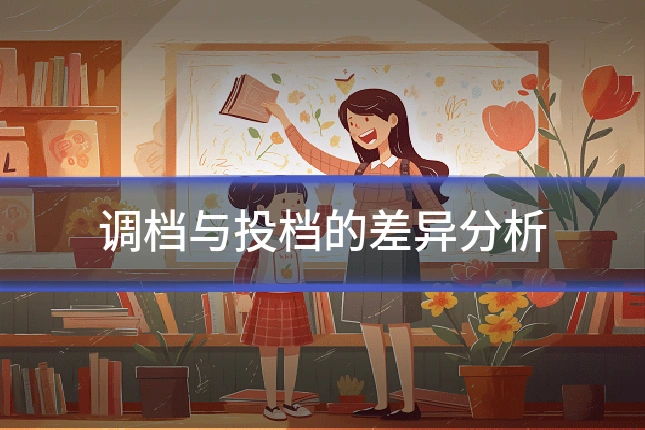 调档与投档的差异分析