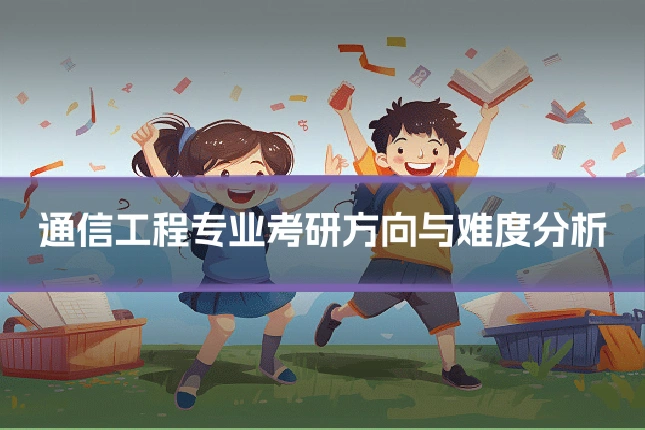 通信工程专业考研方向与难度分析