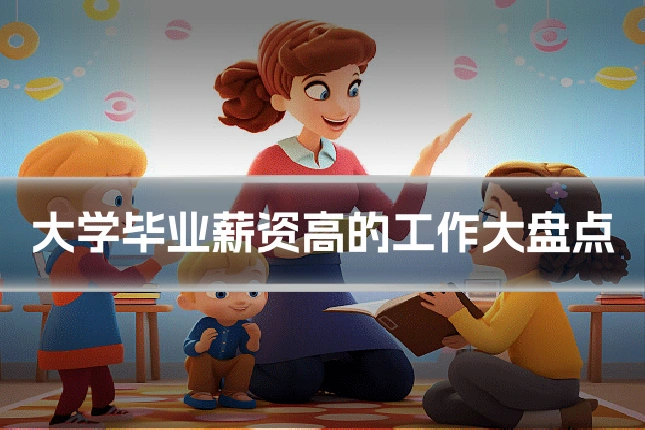 大学毕业薪资高的工作大盘点